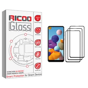ricoo +HD Screen Protector For Samsung Galaxy A21 Pack Of 3