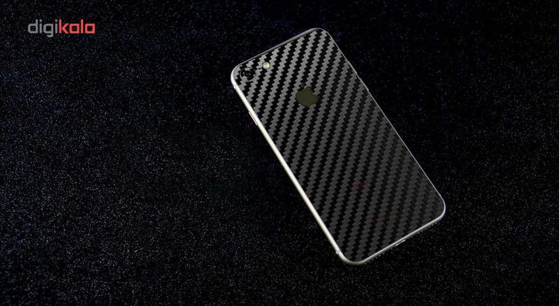 برچسب پوششی ماهوت مدل Carbon-fiber Texture مناسب برای گوشی iPhone 8
