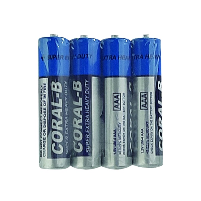 باتری قلمی کورال بی مدل 2A بسته 4 عددی