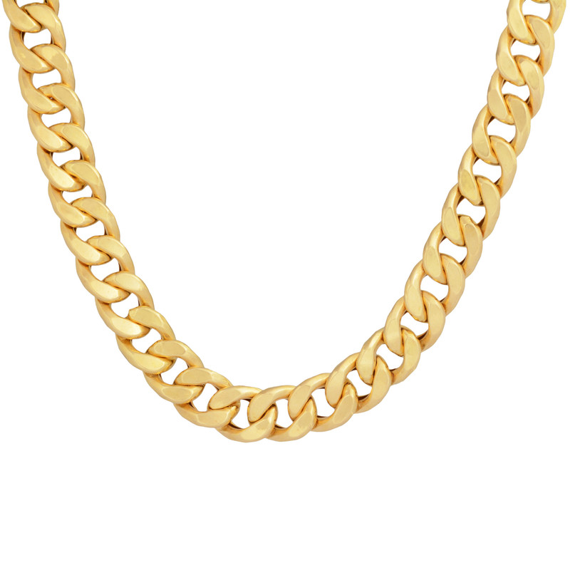 زنجیر طلا 18 عیار زنانه طلای مستجابی مدل آوا کد 55