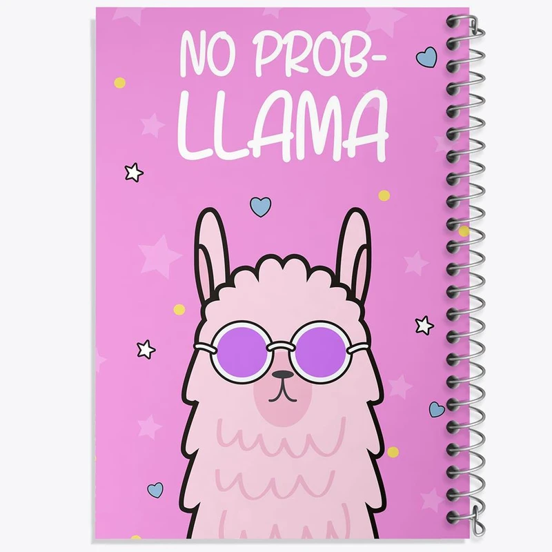 دفتر لیست خرید 50 برگ خندالو طرح لاما کد 29563