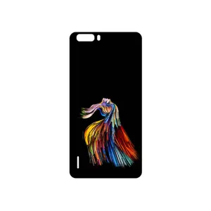 MAHOOT Rainbow Hair Digital Art Cover Sticker for Honor 6 Plus