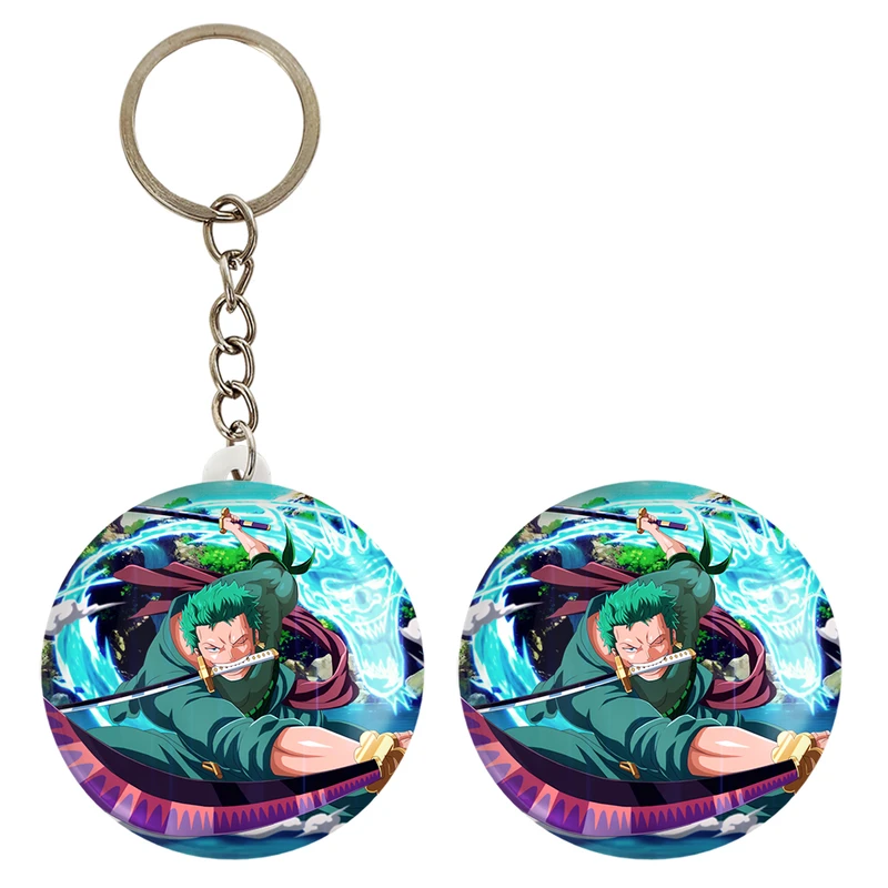 پیکسل خندالو مدل زورو انیمه وان پیس One Piece کد 17267 به همراه جاکلیدی