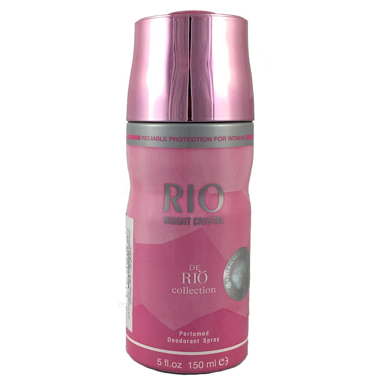اسپری ضد تعریق زنانه ریو کالکشن مدل Rio Bright Crystal حجم 150ml -  - 1