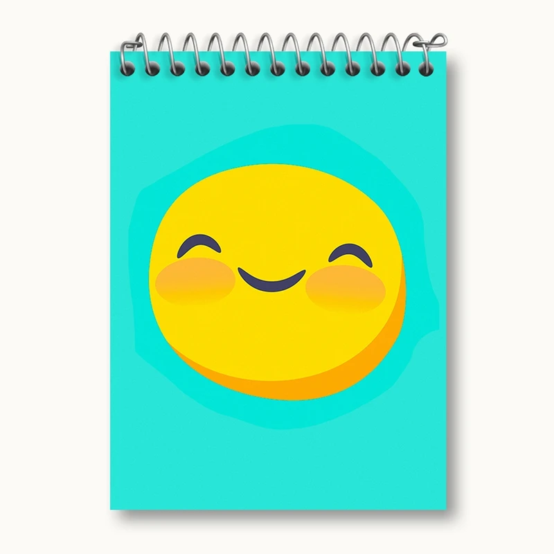 دفتر یادداشت 50 برگ خندالو مدل ایموجی Emoji کد 2997