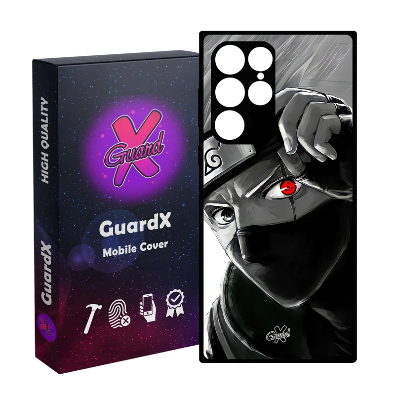 کاور گارد ایکس طرح Kakashi Anime مدل Glass10588 مناسب برای گوشی موبایل سامسونگ Galaxy S22 Ultra