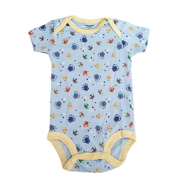 بادی آستین کوتاه نوزادی کارترز مدل 98