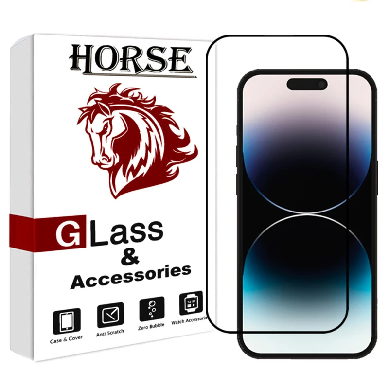محافظ صفحه نمایش سرامیکی هورس مدل CERAMHORS مناسب برای گوشی موبایل اپل iPhone 14 Pro