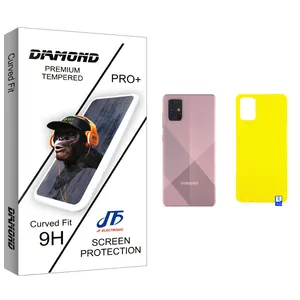 JF Diamond glass Back Protector For Samsung سامسونگ Galaxy A71