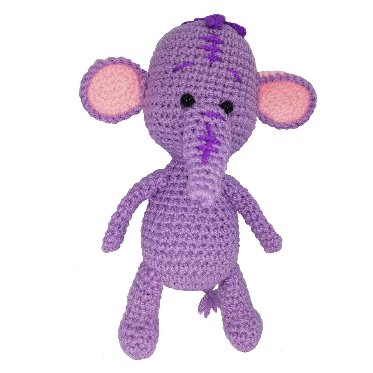 عروسک بافتنی طرح فیل کد AR20