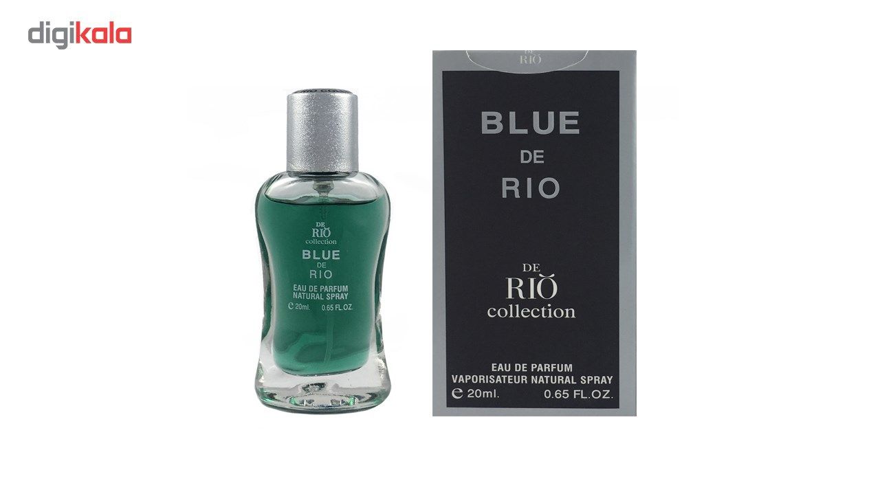 عطر جیبی مردانه ریو کالکشن مدل Rio Blue De Rio حجم 20ml -  - 2