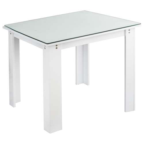 میز ناهار خوری صنایع چوب قائم مدل K253 سایز 80X80