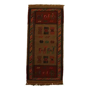 گلیم دستبافت سرزمین فرش کد TKG150