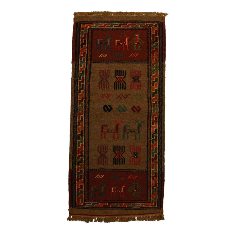 گلیم دستبافت سرزمین فرش کد TKG150