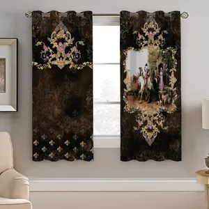 پرده نیروانا طرح سنتی مدل مخمل کد 9030 سایز 140×200 سانتی متر