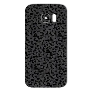 MAHOOT Silicon Texture Cover Sticker for Samsung S7