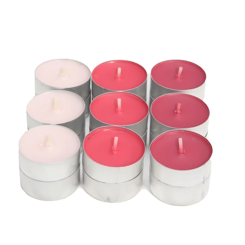 شمع وارمر آیورا مدل توت فرنگی بسته 18 عددی