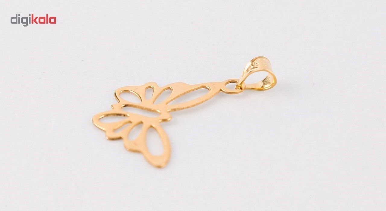 نیم ست طلا 18 عیار زنانه اسنو گلد کد 12008 - - 5