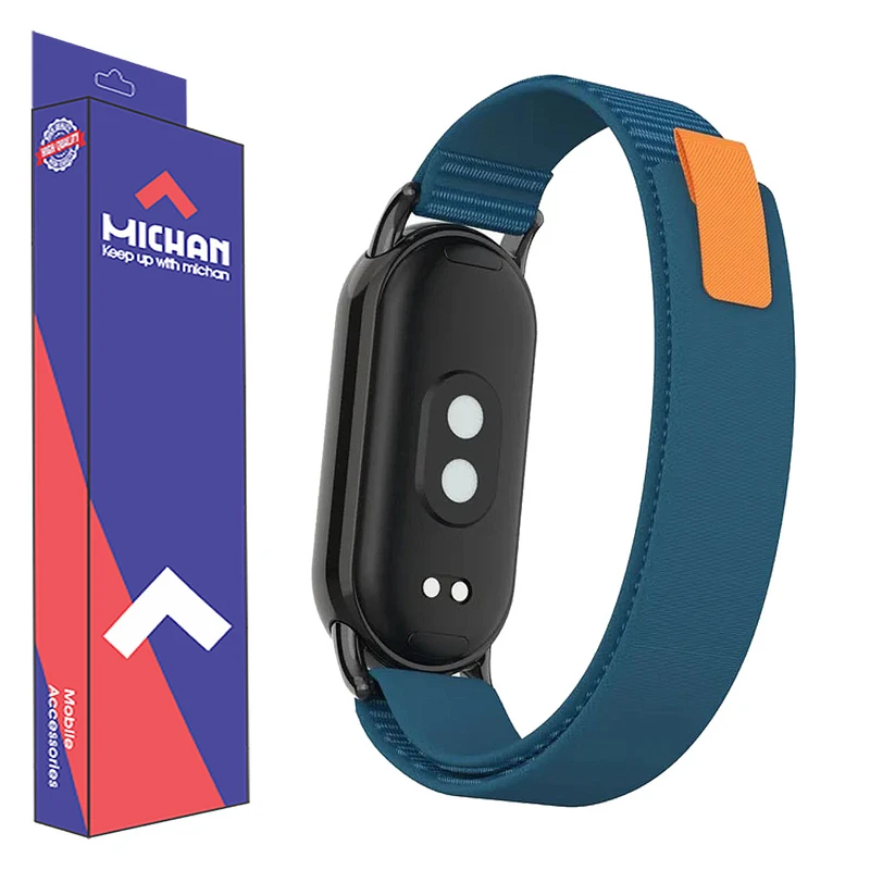 بند میچان مدل Trail Loop مناسب برای مچ بند هوشمند شیائومی 8/Mi Band 9