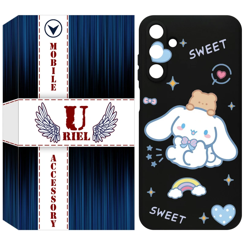 کاور یوریل مدل KSH کد 24 طرح خرگوش بامزه مناسب برای گوشی موبایل سامسونگ Galaxy A25