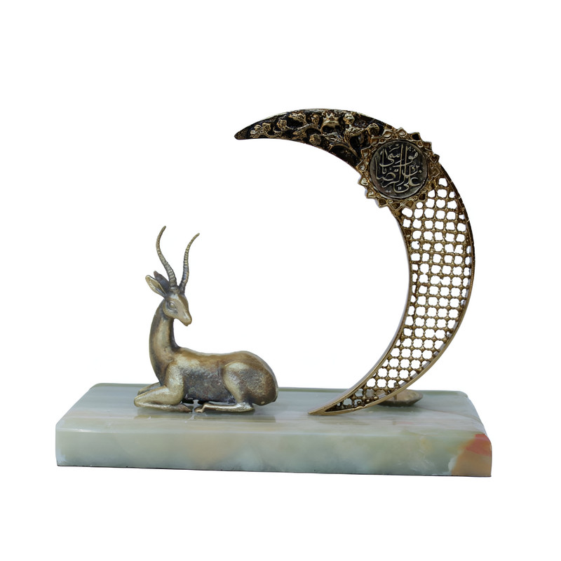 جاشمعی مدل آهو و هلال ماه 