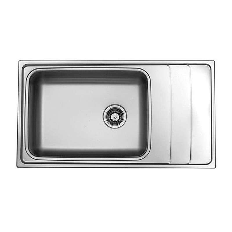 سینک ظرفشوئی فرامکو مدل 38 توکار سایز 50 × 86 سانتیمتر