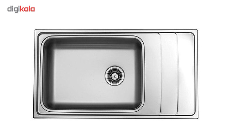 سینک ظرفشوئی فرامکو مدل 38 توکار سایز 50 × 86 سانتیمتر