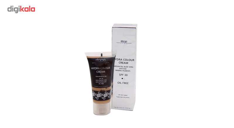 کرم ضد آفتاب رنگی استیج مدل hydra colour cream شماره 01 حجم 30 میلی لیتر کرم ضد آفتاب رنگی استیج مدل hydra colour cream شماره 01 حجم 30 میلی لیتر