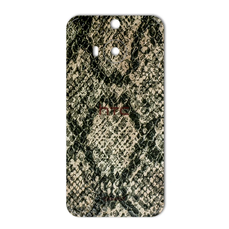 برچسب تزئینی ماهوت مدلJungle-python Texture مناسب برای گوشی  HTC M9 Plus