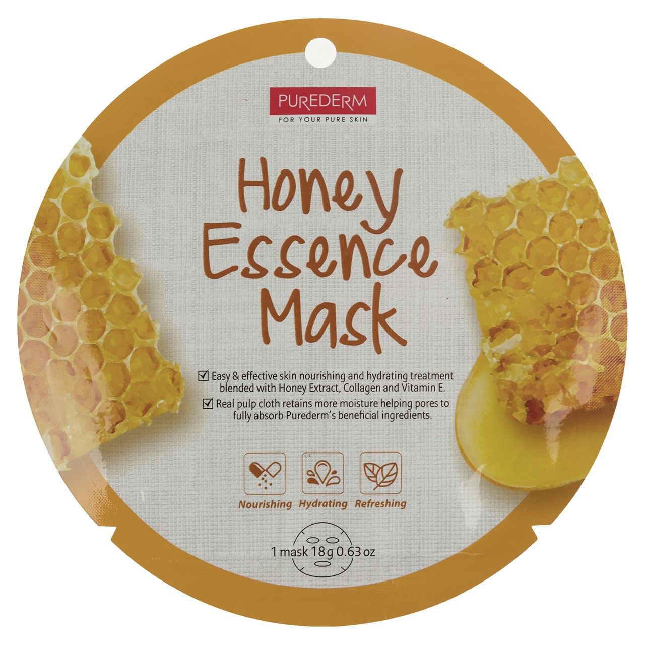 ماسک نقابی پیوردرم مدل Honey -  - 1