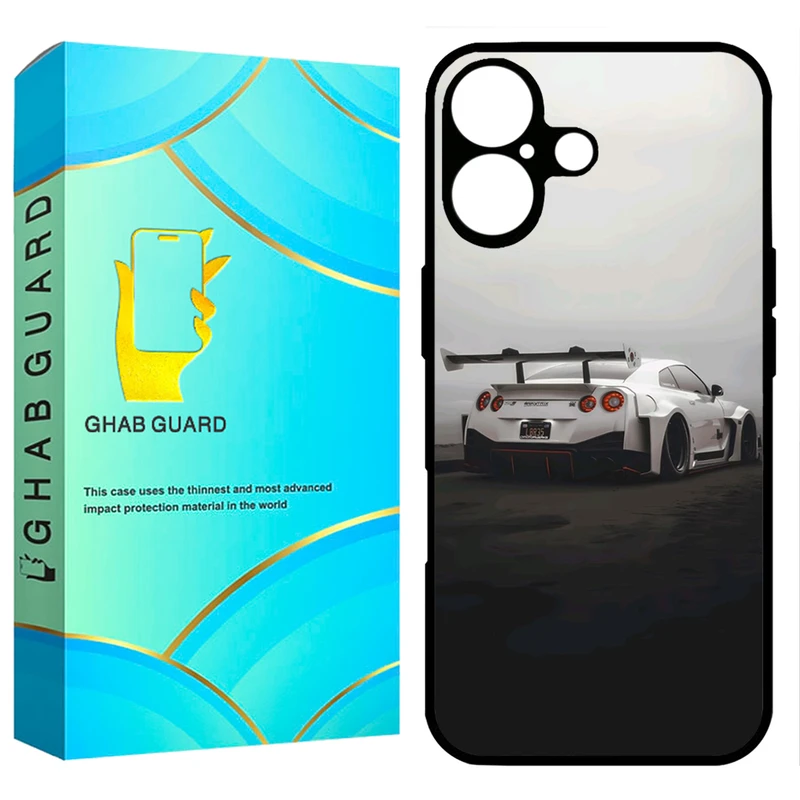 کاور قاب گارد طرح ماشین مدل GCHP16 مناسب برای گوشی موبایل اپل iPhone 16