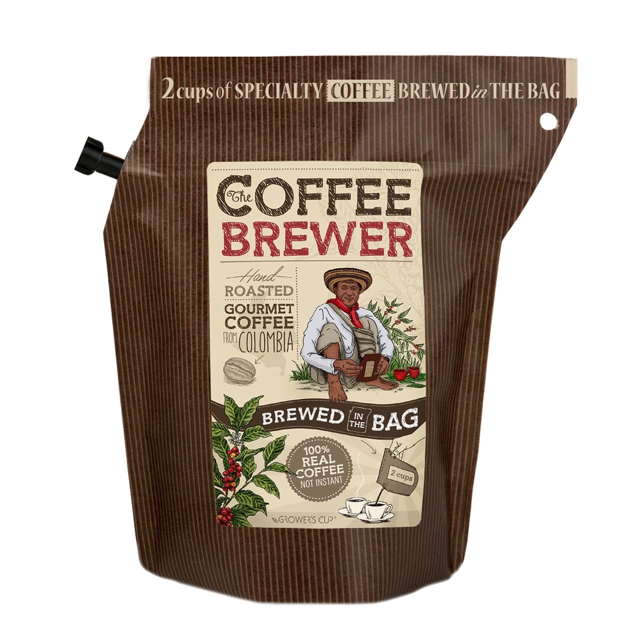 قهوه پاکتی گروئرزکاپ مدل Colombia