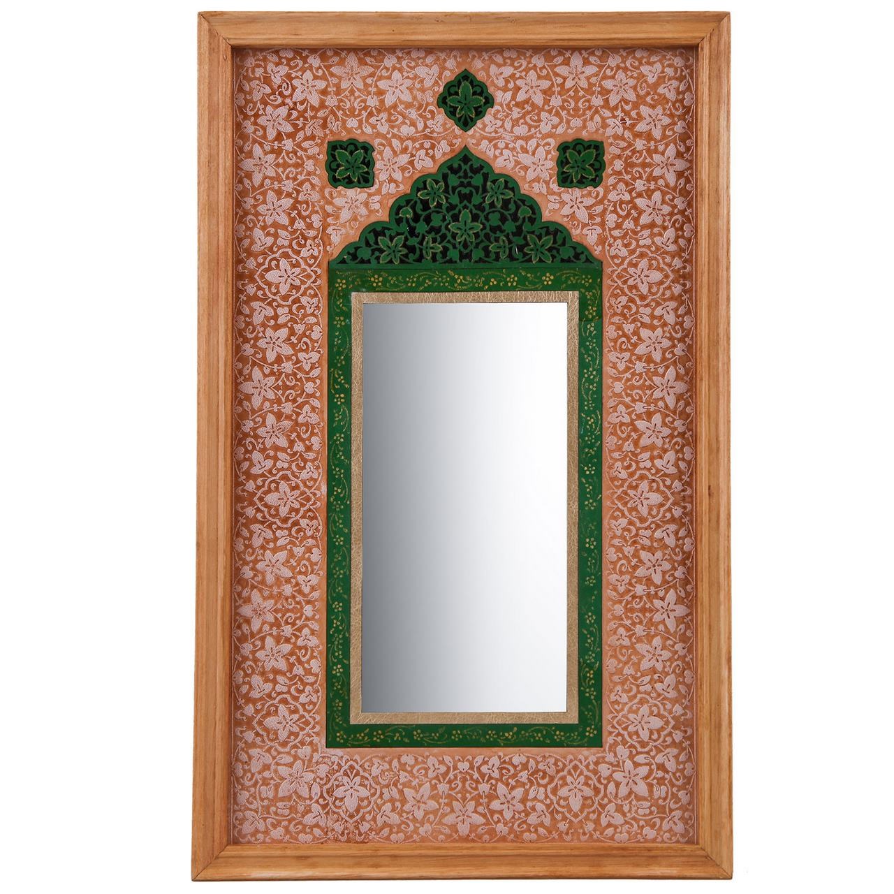 آینه چوبی گالری هنر نگارستان طرح نگار  کد 239004