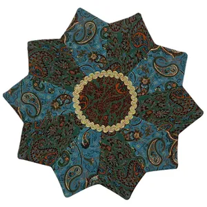 رومیزی ترمه مدل ستاره کد TRSETASA33