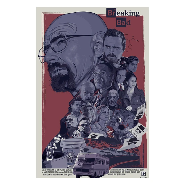 تابلو شاسی طرح Breaking Bad کد 0042