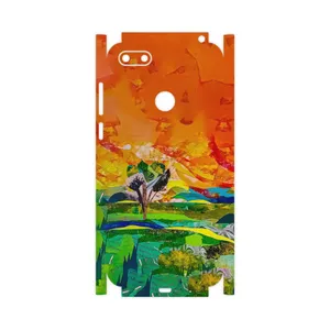 MAHOOT Collage of Painting-FullSkin Cover Sticker for Motorola Moto E6 Play
