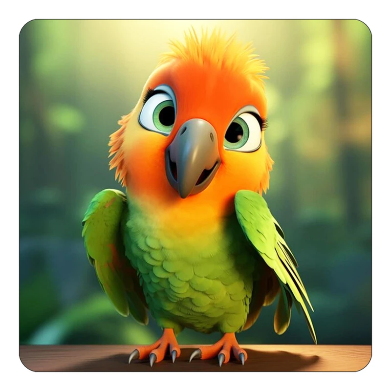 مگنت کاکتی طرح حیوانات کارتونی مدل mp27997