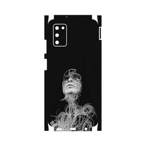 MAHOOT Strings Digital Art 2-FullSkin Cover Sticker for Samsung Galaxy A03S