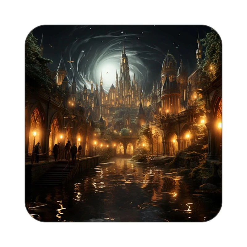 زیر لیوانی کاکتی طرح هری پاتر Harry Potter مدل mp43788