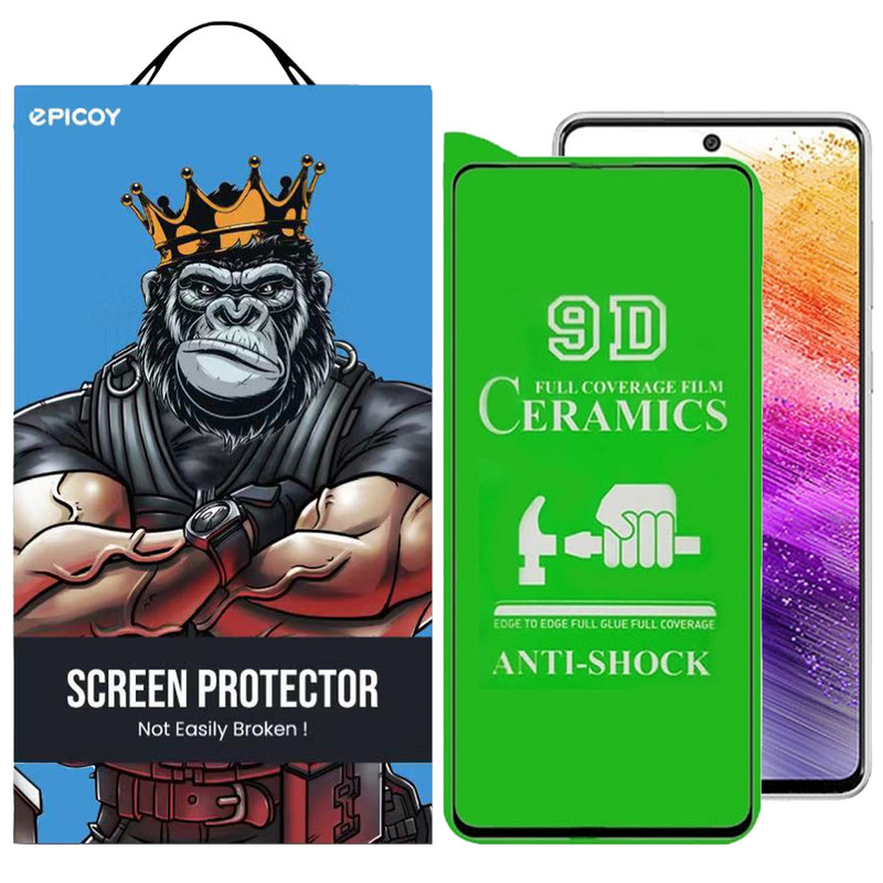 محافظ صفحه نمایش سرامیکی اپیکوی مدل Ceramic unbreakable مناسب برای گوشی موبایل سامسونگ Galaxy A73 5G/A72 4G/5G /M53 5G/M52 / M51 / A71 /A81/A91 /M62/F62/S10 Lite/Note 10 Lite
