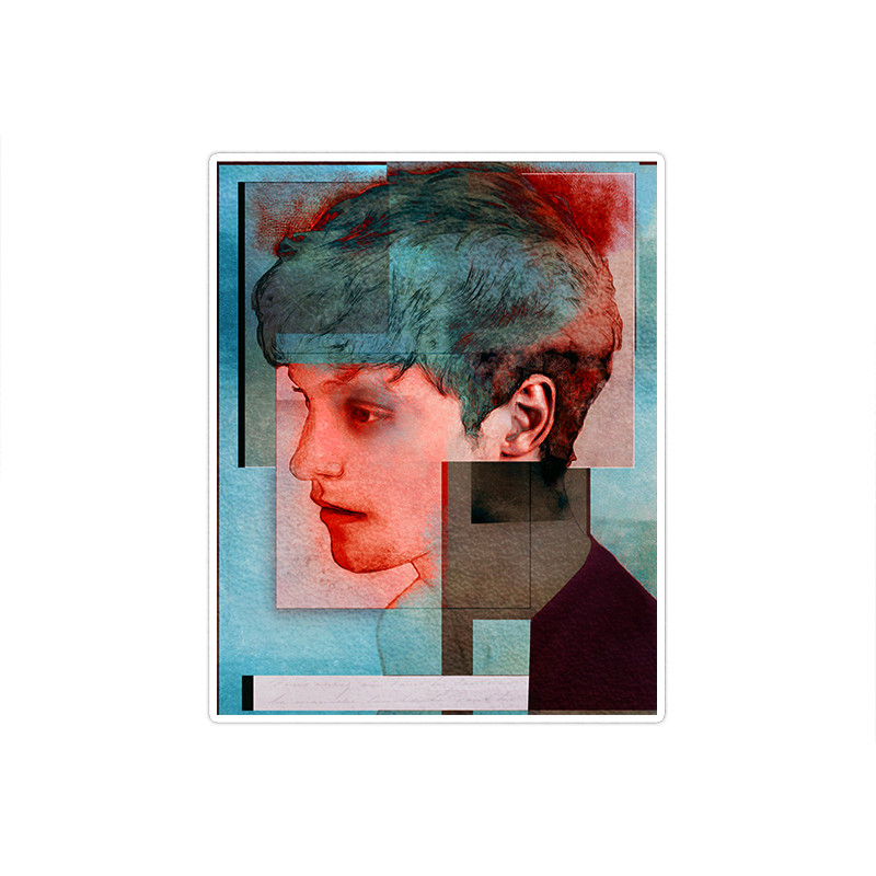 استیکر تزئینی موبایل و تبلت ماسا دیزاین مدل stkv0167 طرح پسر