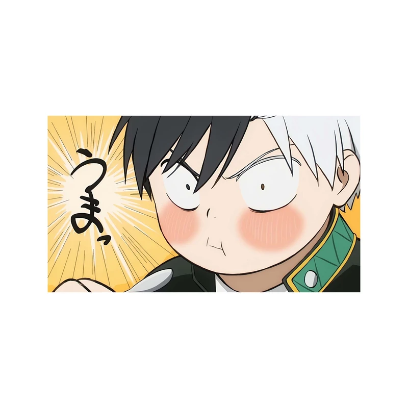 استیکر لپ تاپ و موبایل مدل انیمه طرح باد شکن هاروکا ساکورا Wind Breaker Haruka Sakura کد 2805