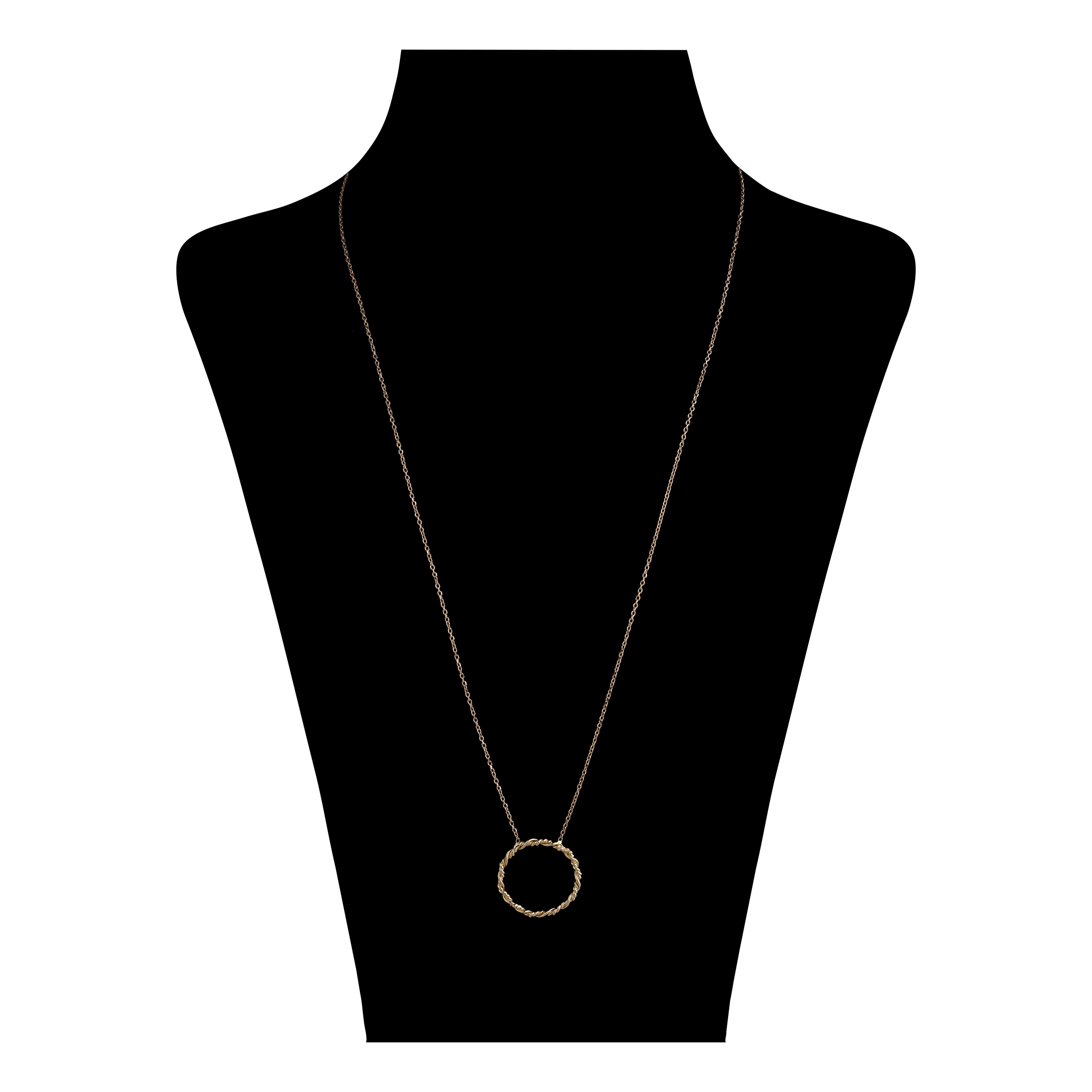 گردنبند طلا 18 عیار زنانه روبی آرت گالری مدل 21294473 -  - 1