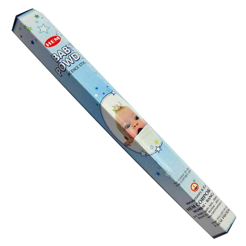 عود خوشبو کننده هم مدل Baby Powder بسته 3 عددی
