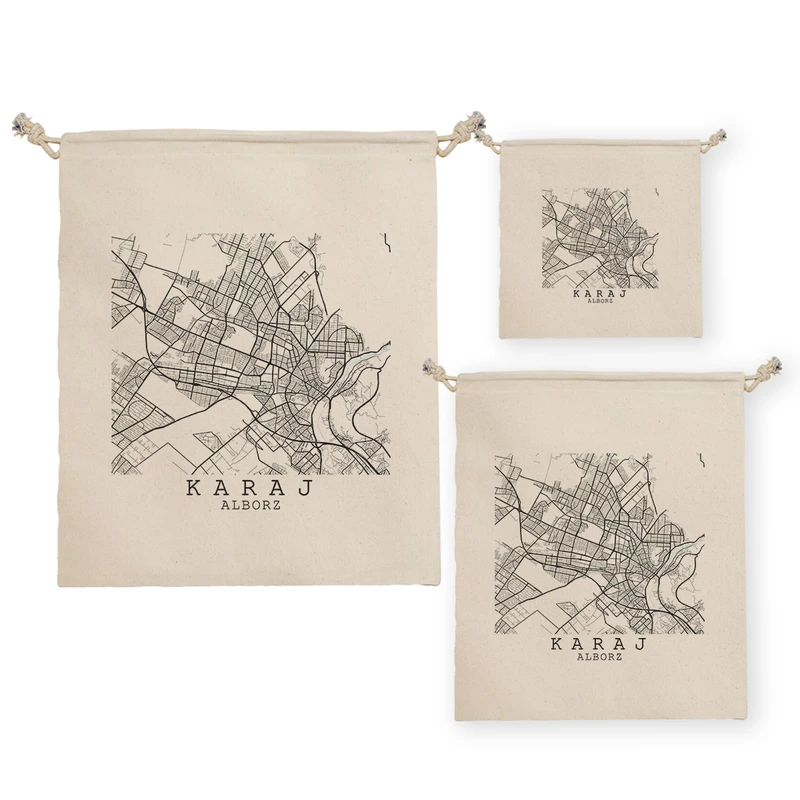 نظم دهنده ترمه طراحان ایده مدل نقشه شهر کرج کد map0504 مجموعه سه عددی