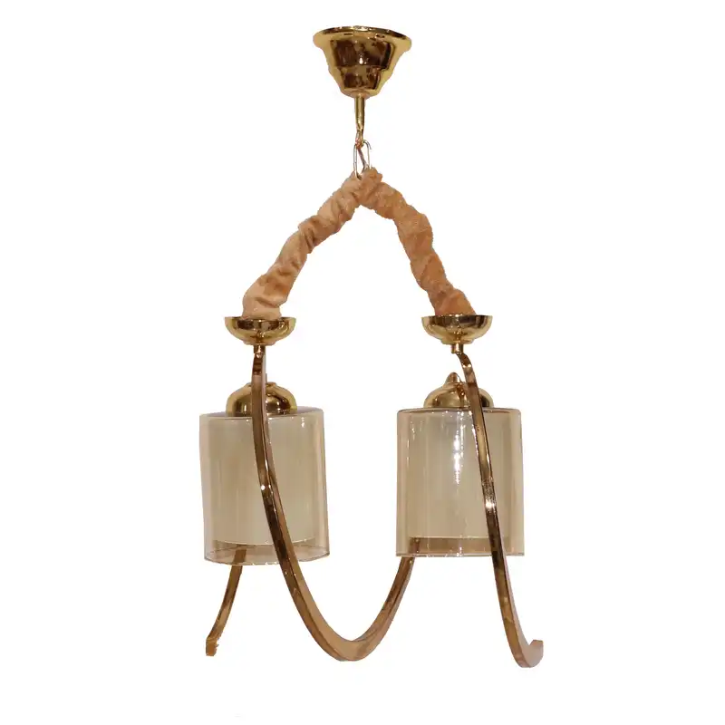 لوستر 2 شعله سهیل مدل پیچ