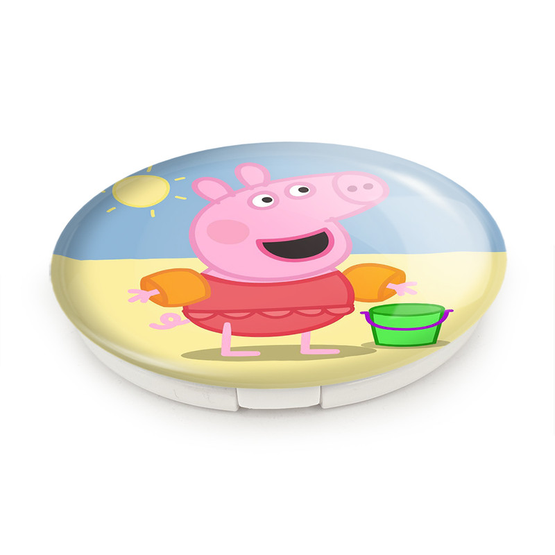 آینه جیبی خندالو طرح پپا انیمه پپاپیک Peppa pig مدل تاشو کد 22068 آینه جیبی خندالو طرح پپا انیمه پپاپیک Peppa pig مدل تاشو کد 22068