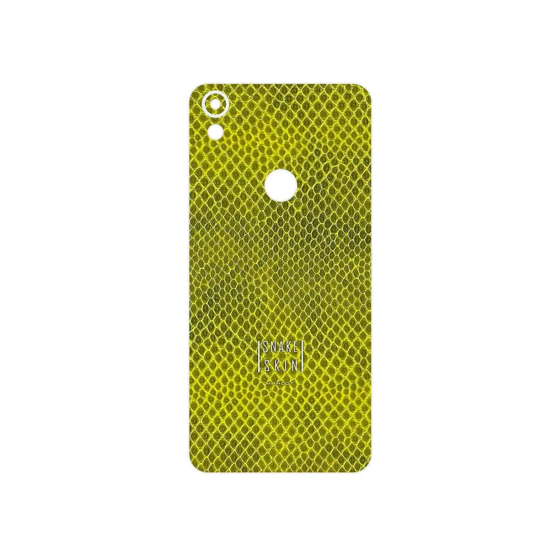 برچسب پوششی ماهوت مدل Yellow Snake Skin مناسب برای گوشی موبایل تکنو Camon CM