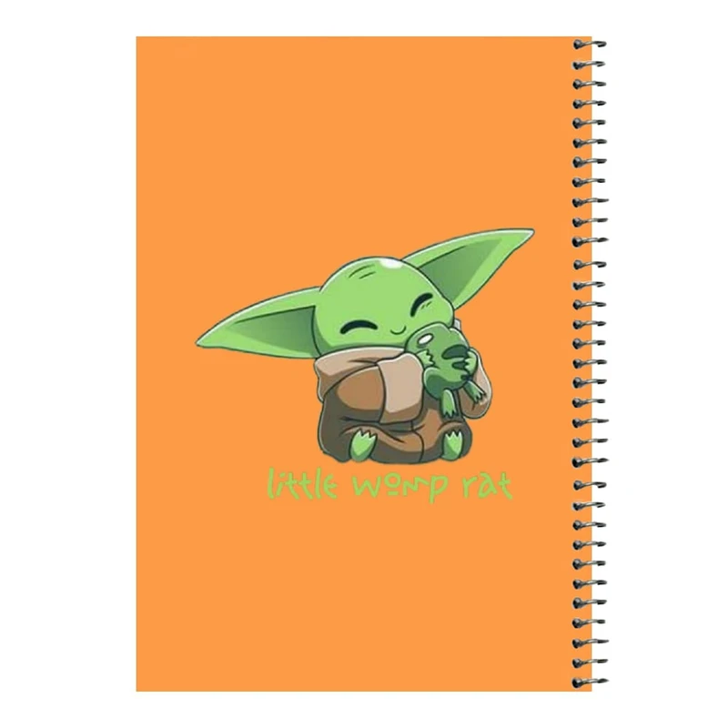 دفتر مشق 80 برگ اس جی مدل بیبی یودا کد۶   