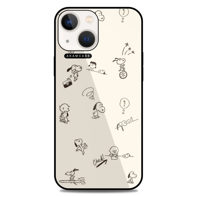 کاور آکام مدل AMC-WA13-SNOOPY-44 مناسب برای گوشی موبایل اپل iPhone 13